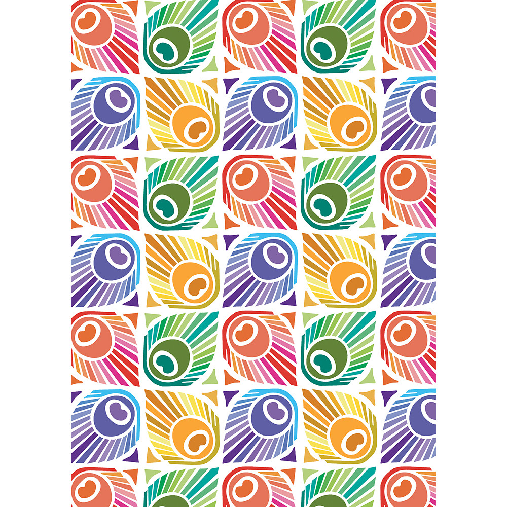 Torchon pur coton multicolore 50x70 Torchon pur coton multicolore 50x70
