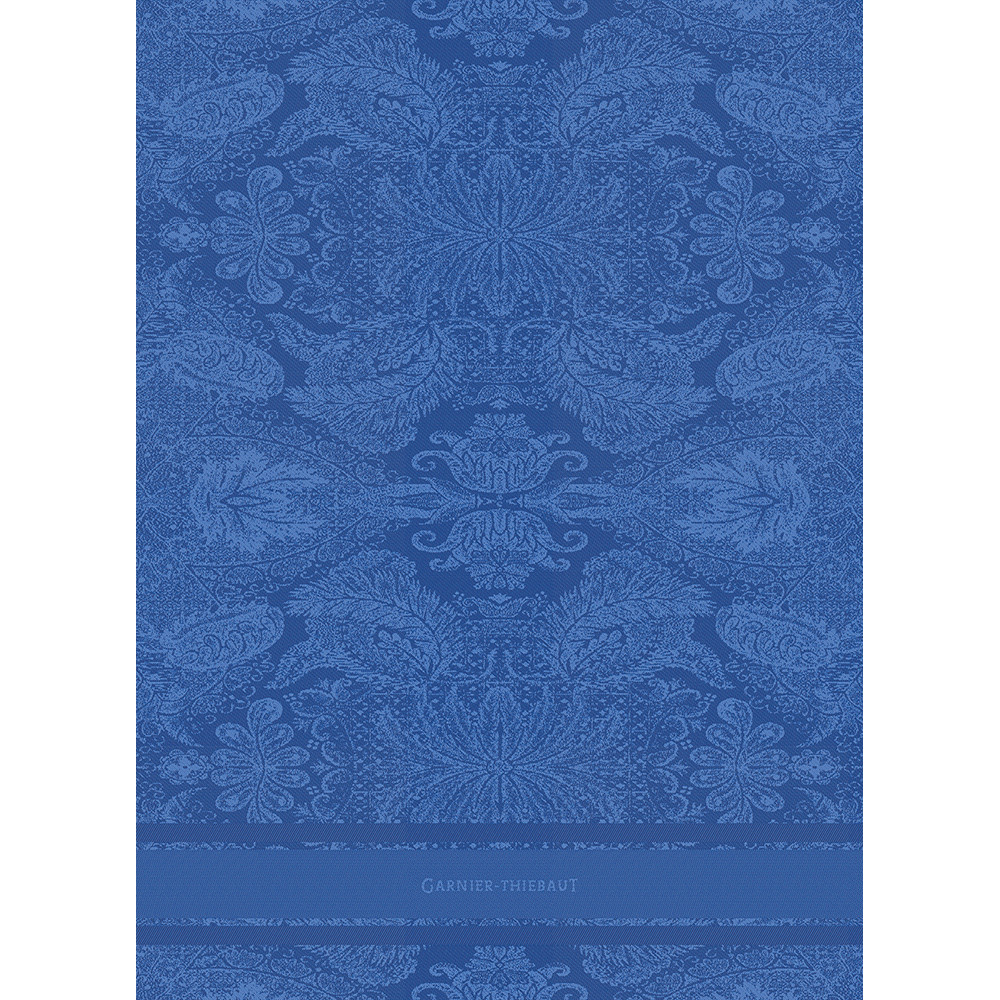 Torchon métis lin & coton bleu 56x77 Torchon métis lin & coton bleu 56x77