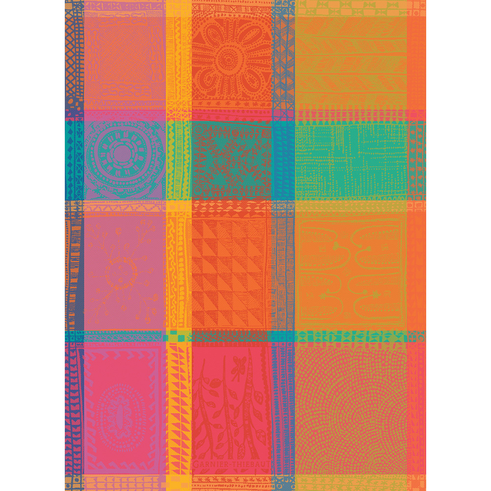 Torchon pur coton orange 56x77 Torchon pur coton orange 56x77