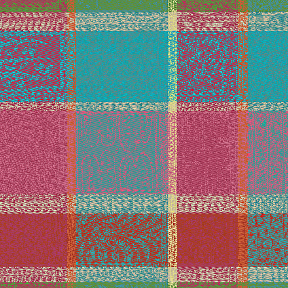 Serviette multicolore 55x55 Serviette multicolore 55x55