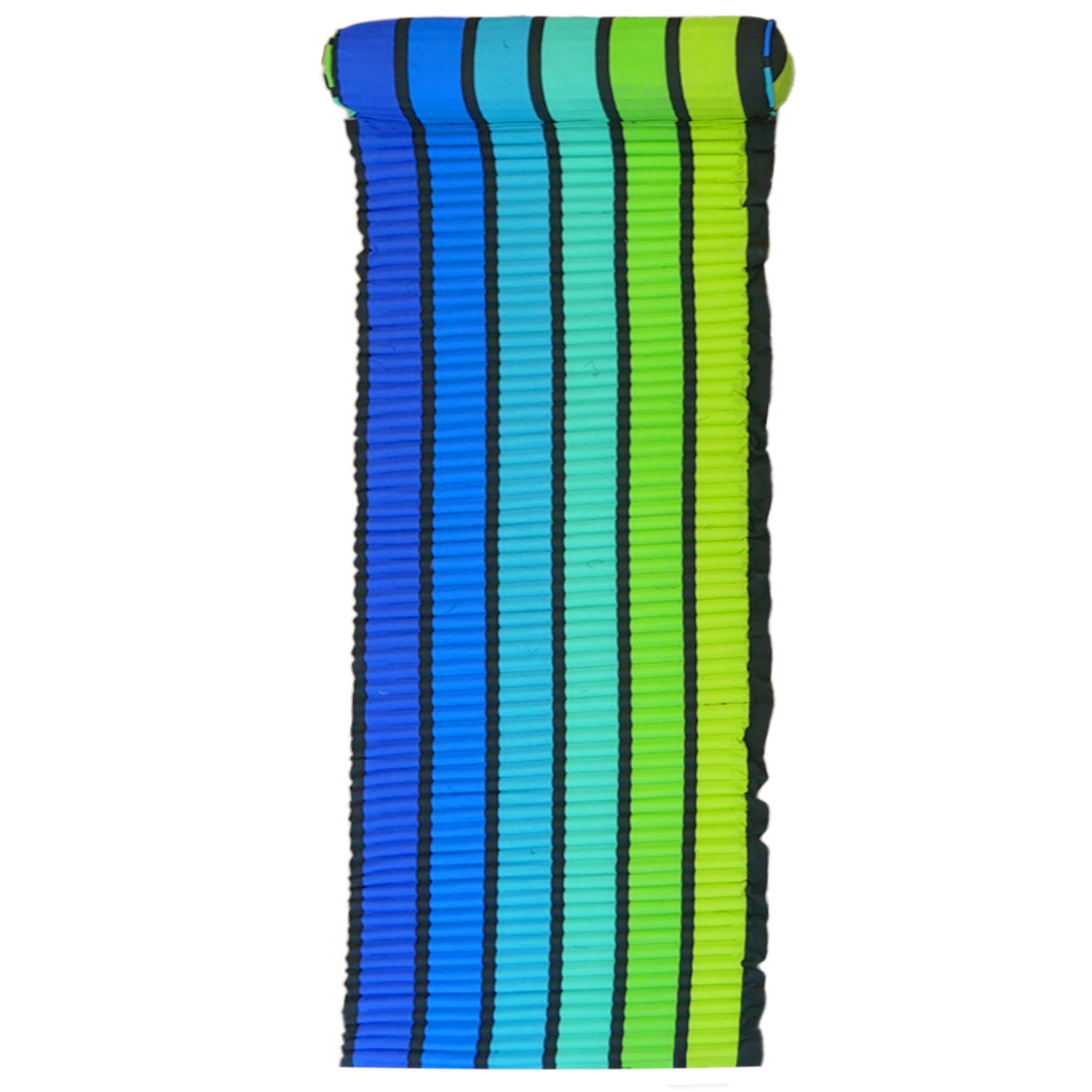 Matelas de plage pour bain de soleil Happy men" 60 x 180 bleu"