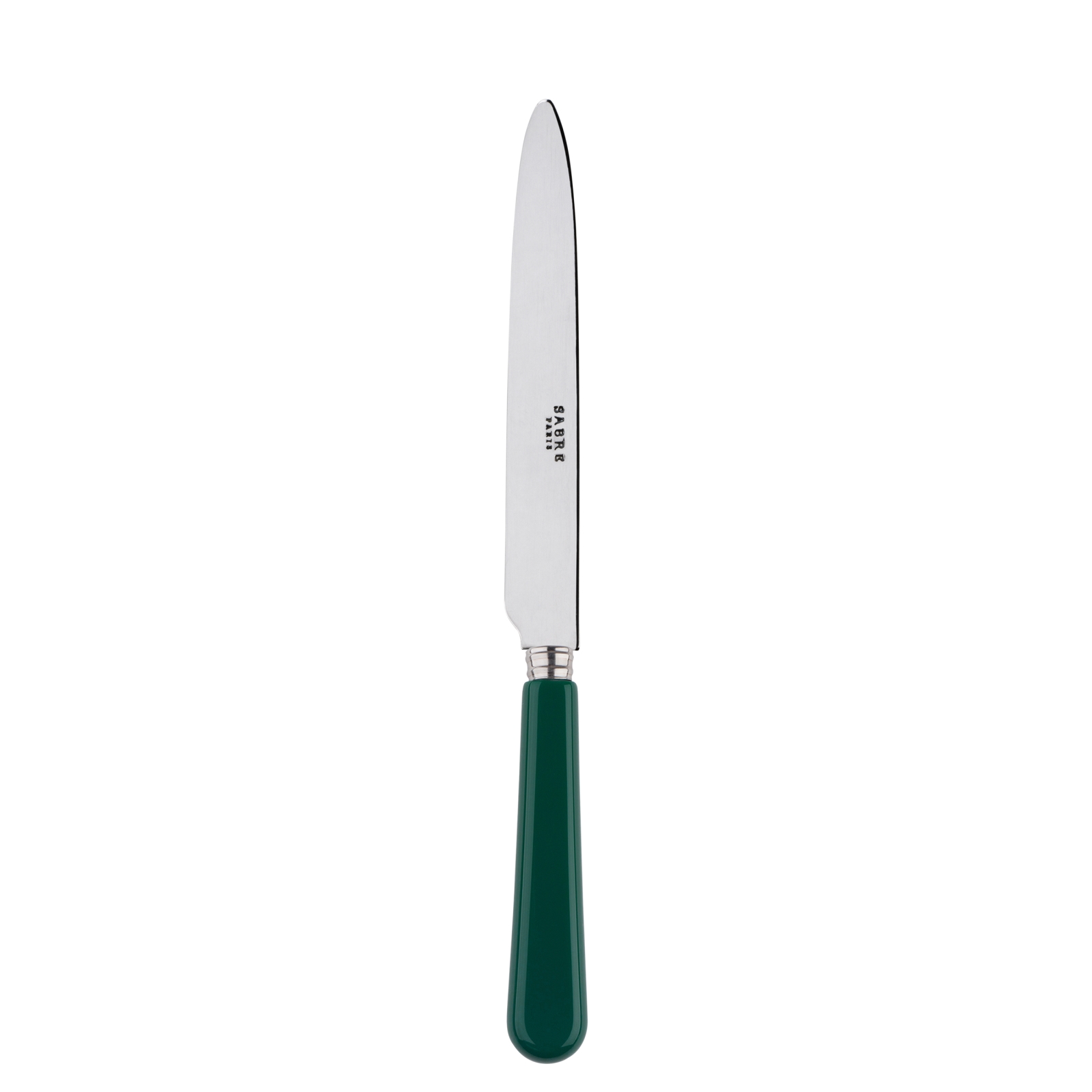 Couteau de table vert (photo) Couteau de table vert