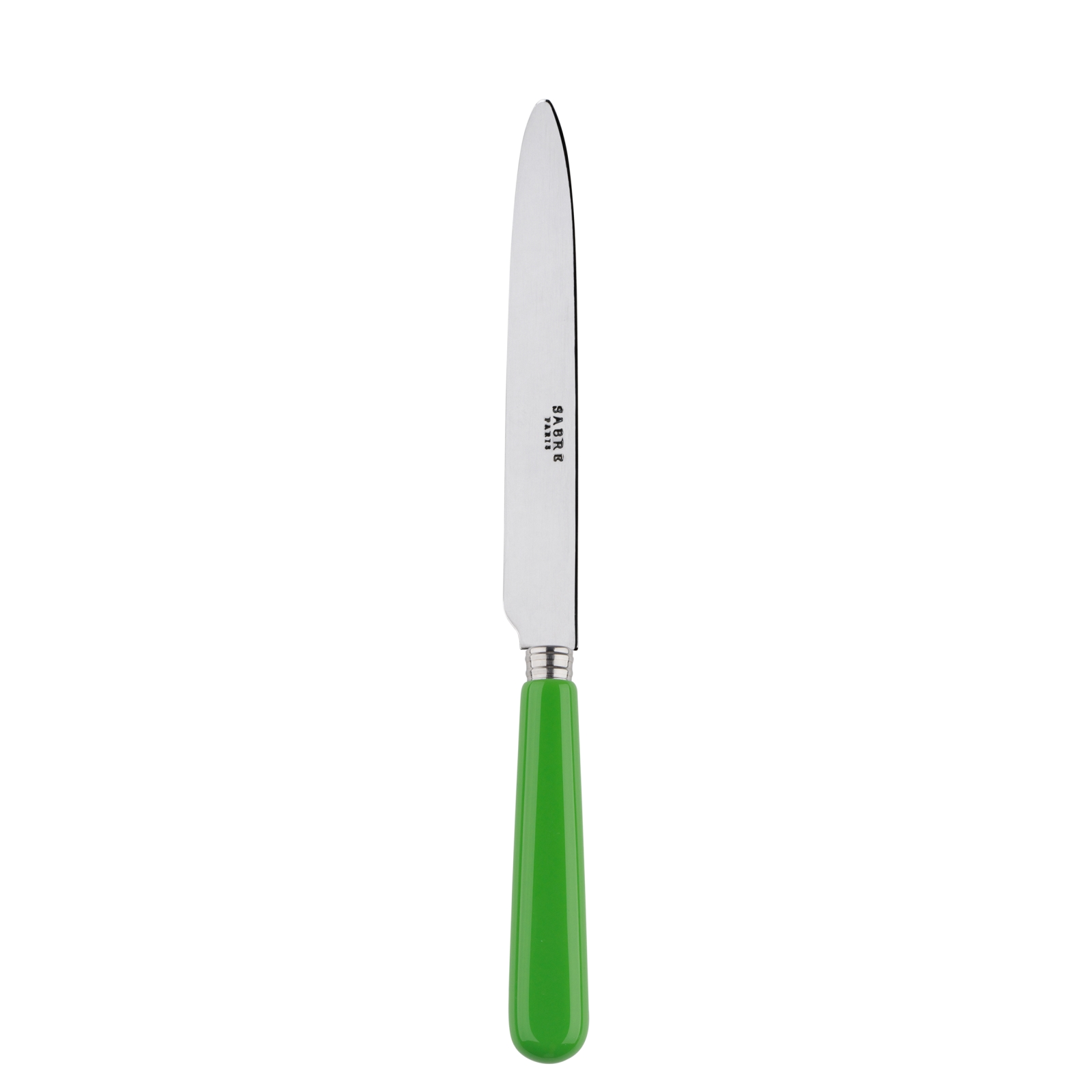 Couteau de table vert printemps
