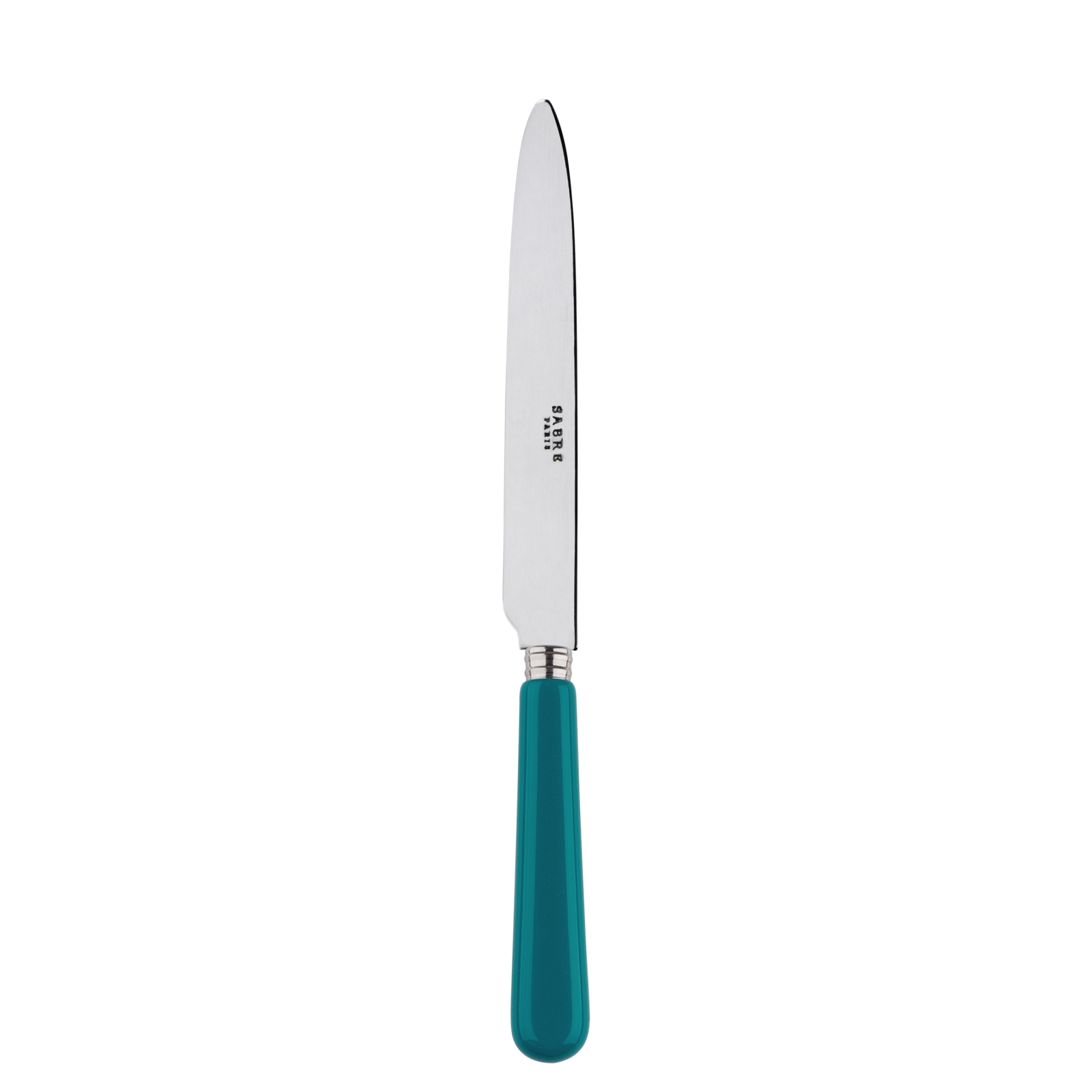 Couteau de table turquoise (photo) Couteau de table turquoise
