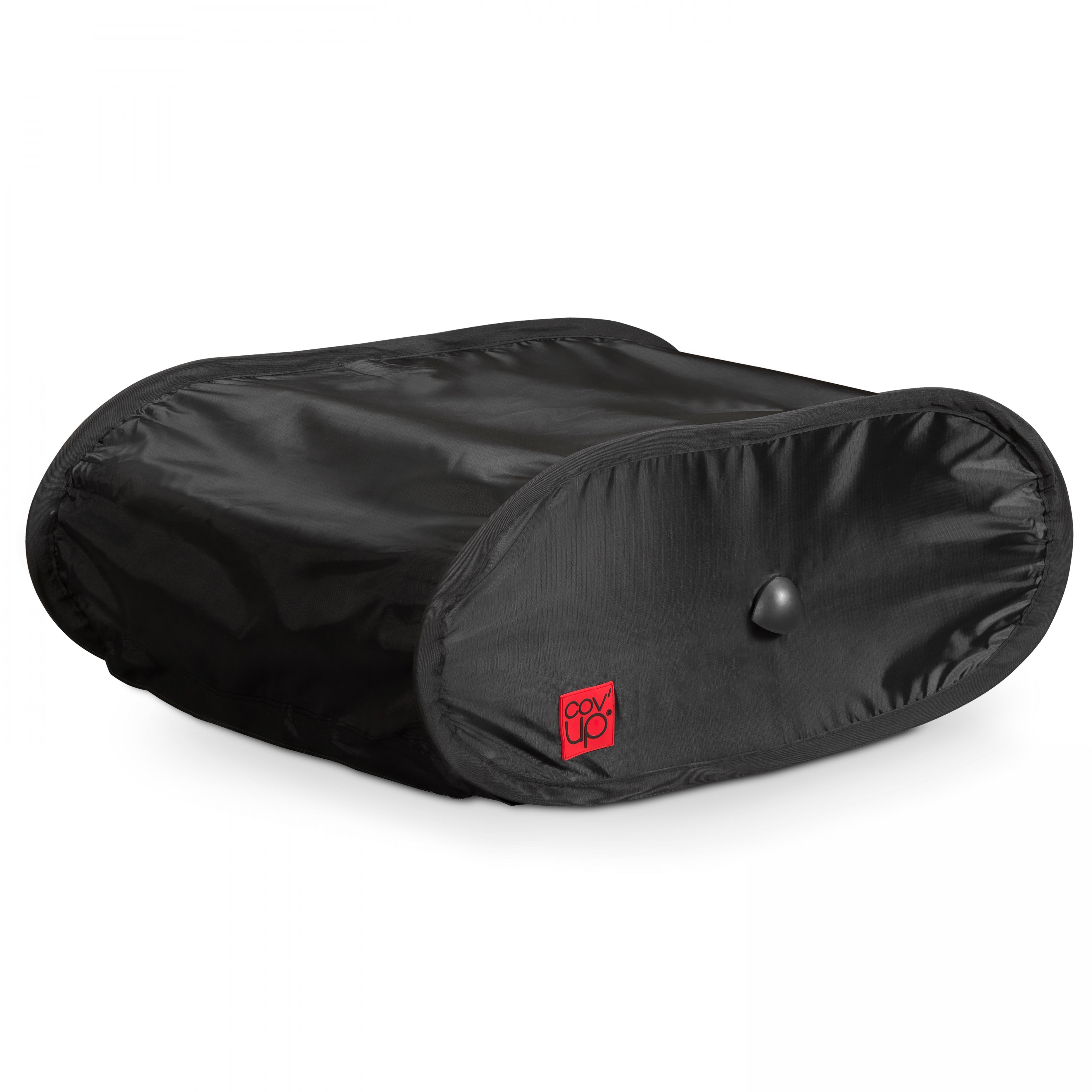Housse de plancha en polyester noir (photo) Housse de plancha en polyester noir