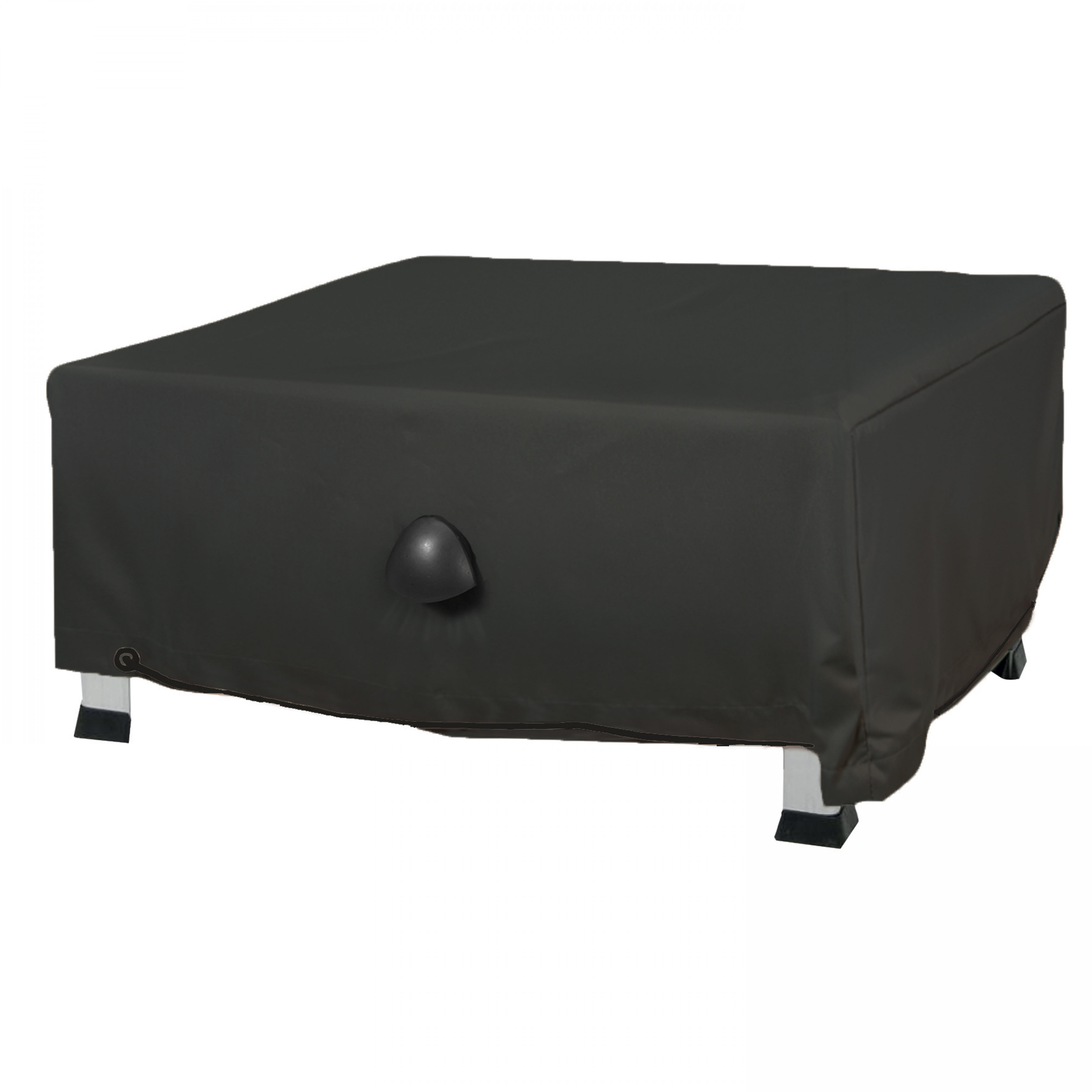 Housse de plancha en polyester noir (photo) Housse de plancha en polyester noir