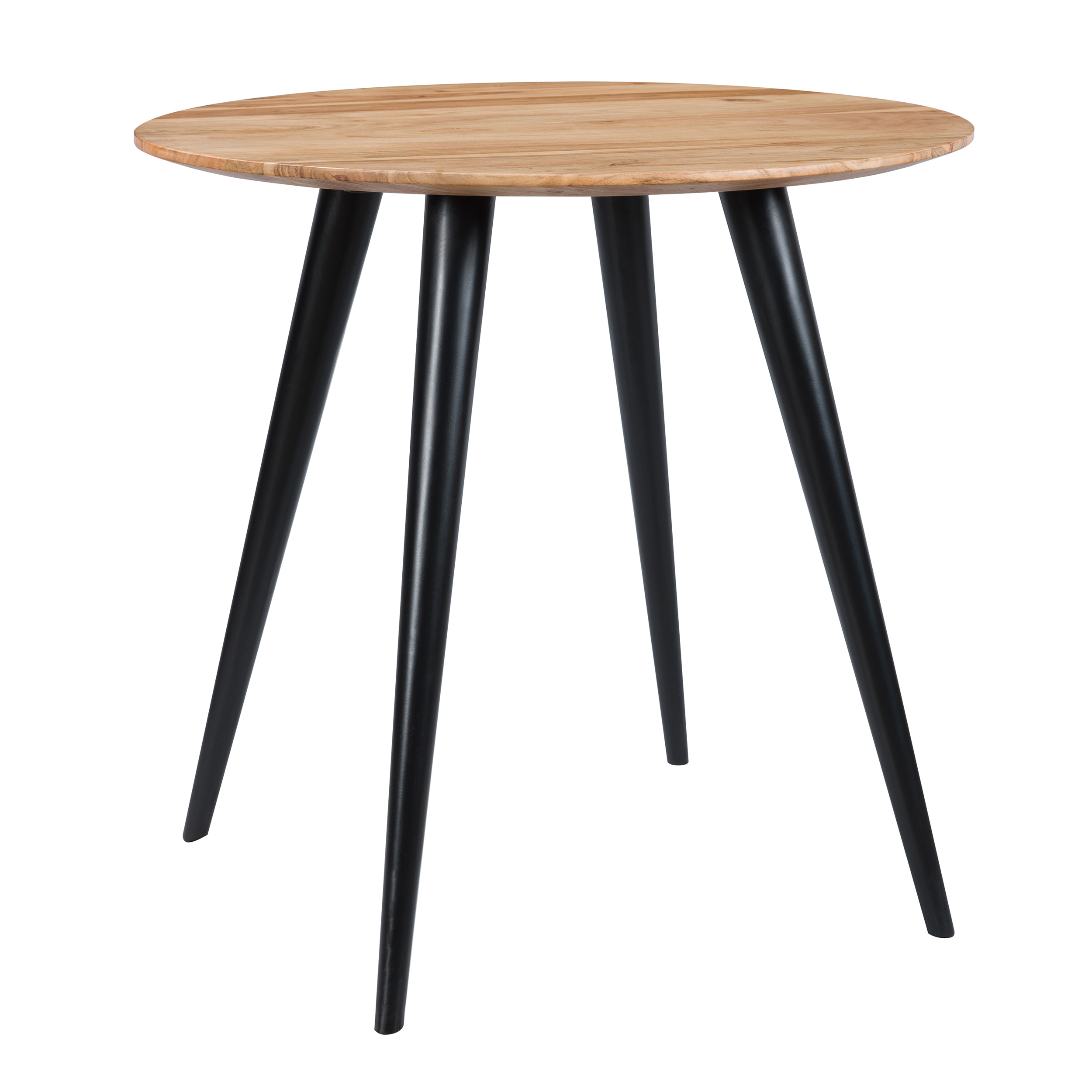 Table ronde en bois d'acacia, 3 personnes Table ronde en bois d'acacia, 3 personnes