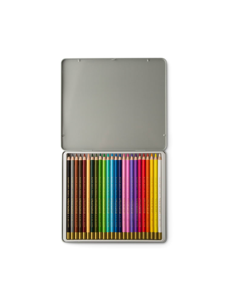 Boîte de 24 Crayons de Couleur Classique (photo) Boîte de 24 Crayons de Couleur Classique