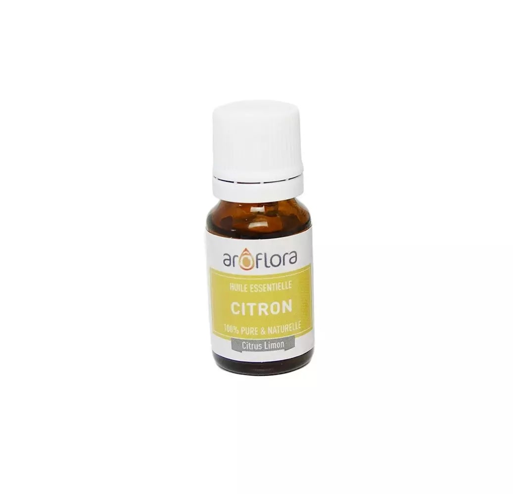 Huile essentielle bio de Citron 100% pure et naturelle 10ml