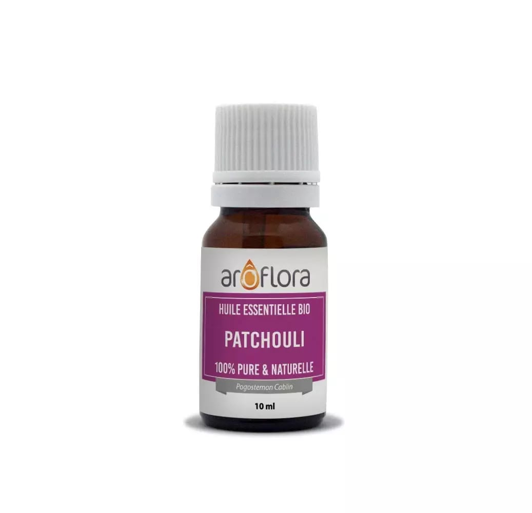 Huile essentielle bio de Patchouli 100% pure et naturelle 10ml (photo) Huile essentielle bio de Patchouli 100% pure et naturelle 10ml