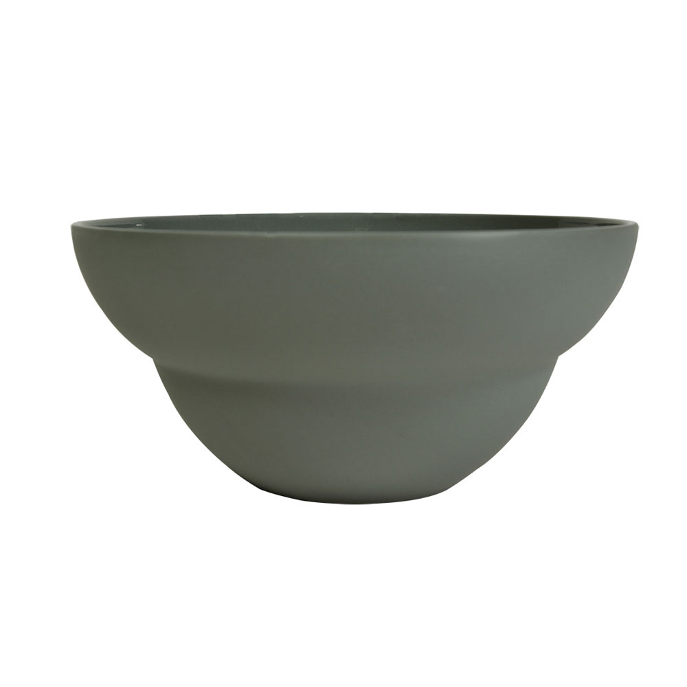Coupelle en porcelaine gris 14 cm - Lot de 6 Coupelle en porcelaine gris 14 cm - Lot de 6