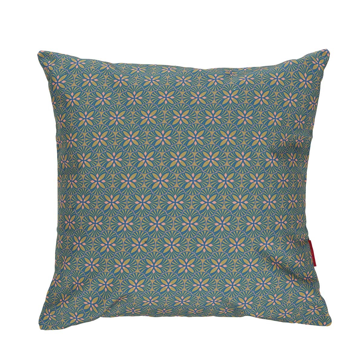 Housse de coussin extérieur Lotus dore 45x45 Housse de coussin extérieur Lotus dore 45x45