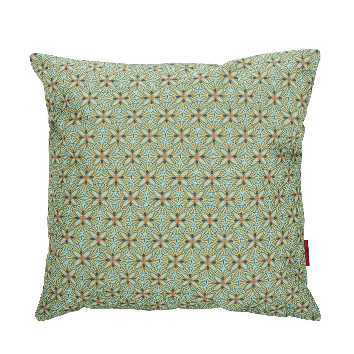 Housse de coussin extérieur Lotus lagon 45x45 Housse de coussin extérieur Lotus lagon 45x45