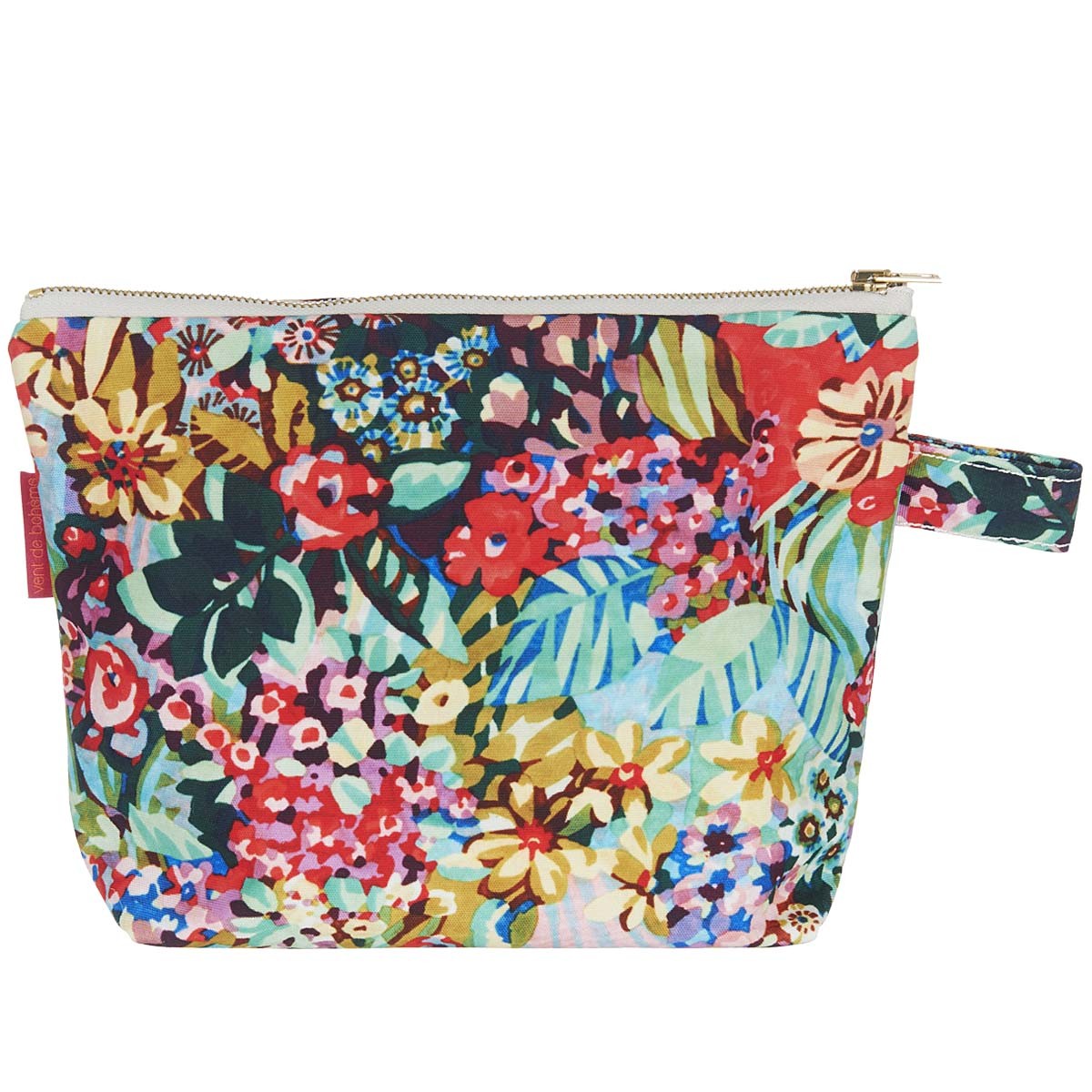 Grande pochette imprimé fleuri 19x28cm Grande pochette imprimé fleuri 19x28cm