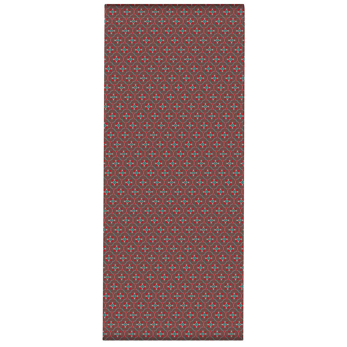 Toile amovible pour chaise longue imprimé graphique rouge