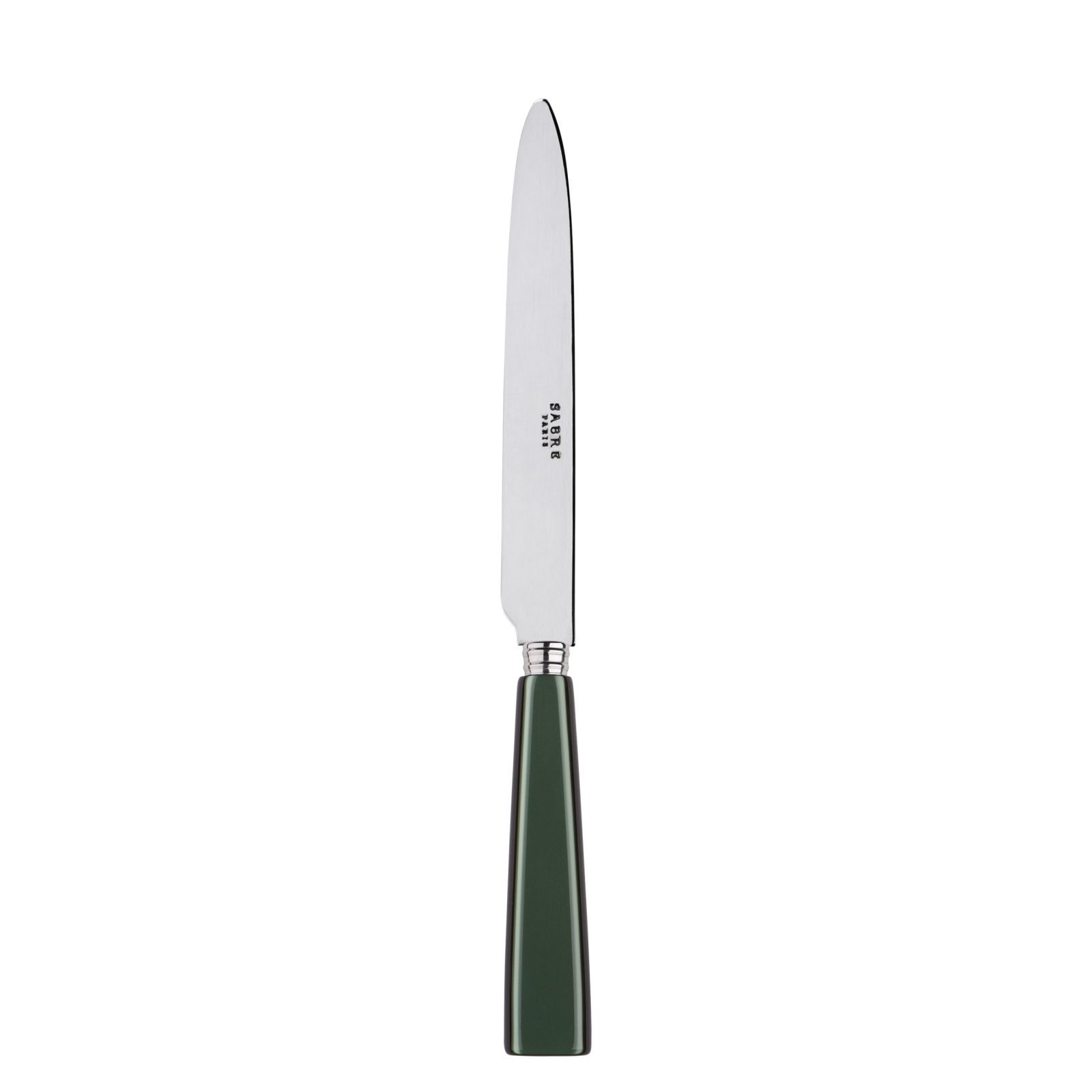 Couteau de table vert foncé (photo) Couteau de table vert foncé