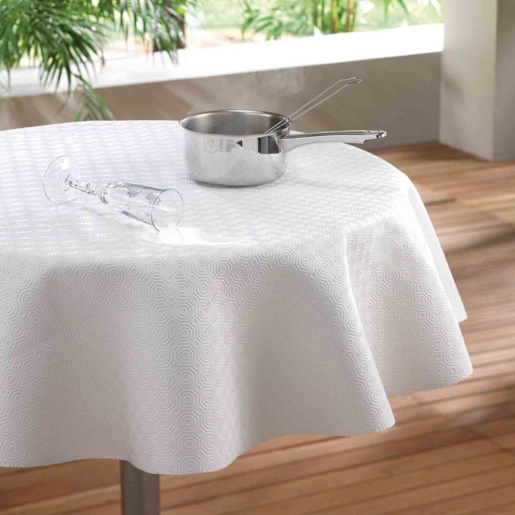 Protège table PVC sous nappe ronde D140cm Protège table PVC sous nappe ronde D140cm