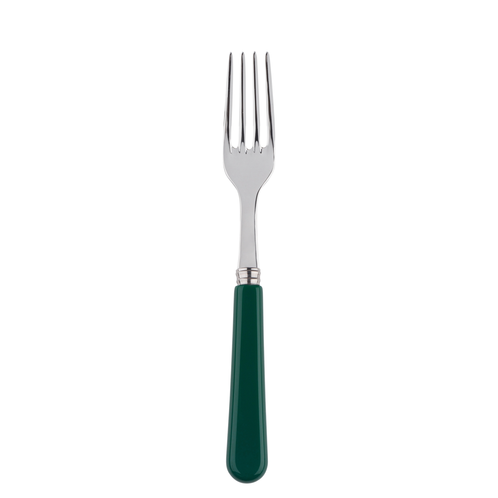 Fourchette de table vert (photo) Fourchette de table vert