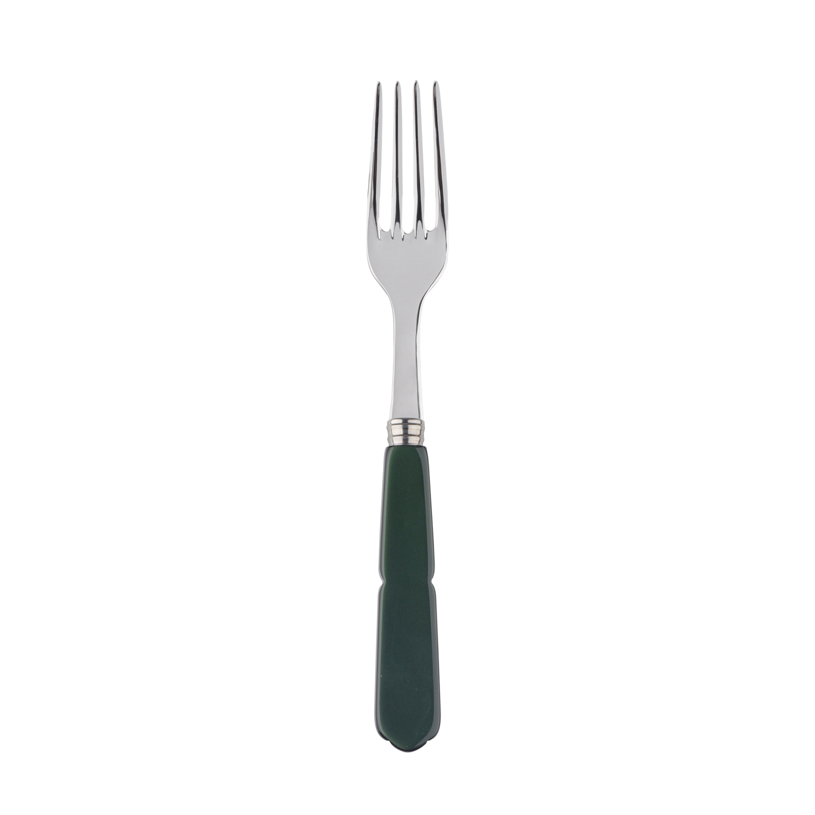 Fourchette de table vert foncé (photo) Fourchette de table vert foncé