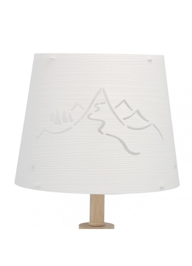 Abat-jour cylindrique cîme D22cm (photo) Abat-jour cylindrique cîme D22cm