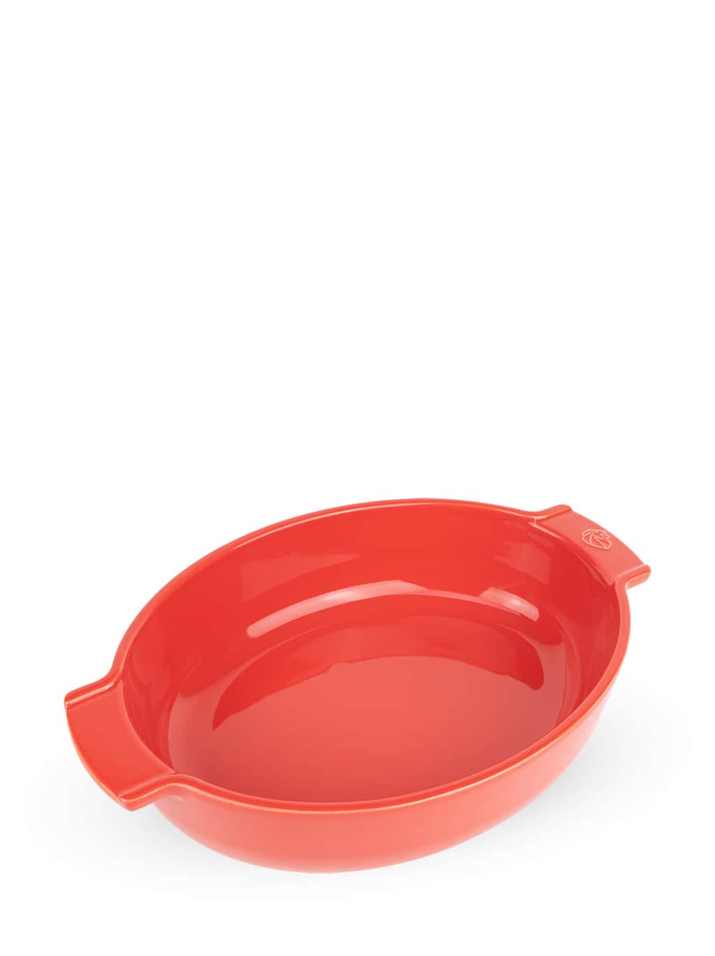 Plat four céramique ovale rouge 31cm