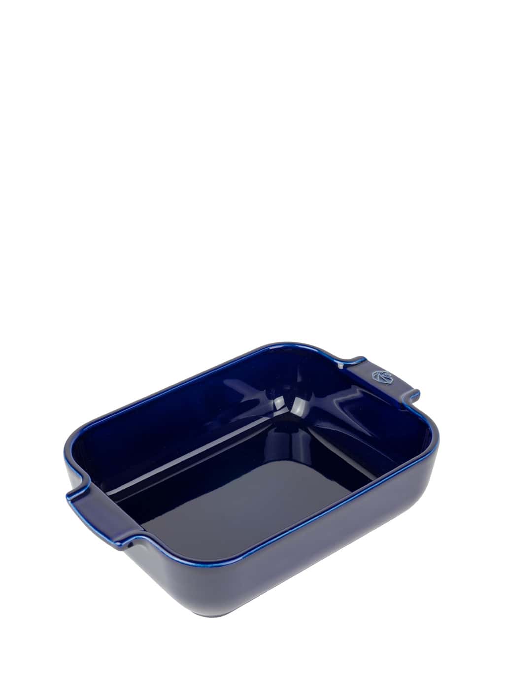 Plat four céramique rectangle bleu profond 25cm Plat four céramique rectangle bleu profond 25cm