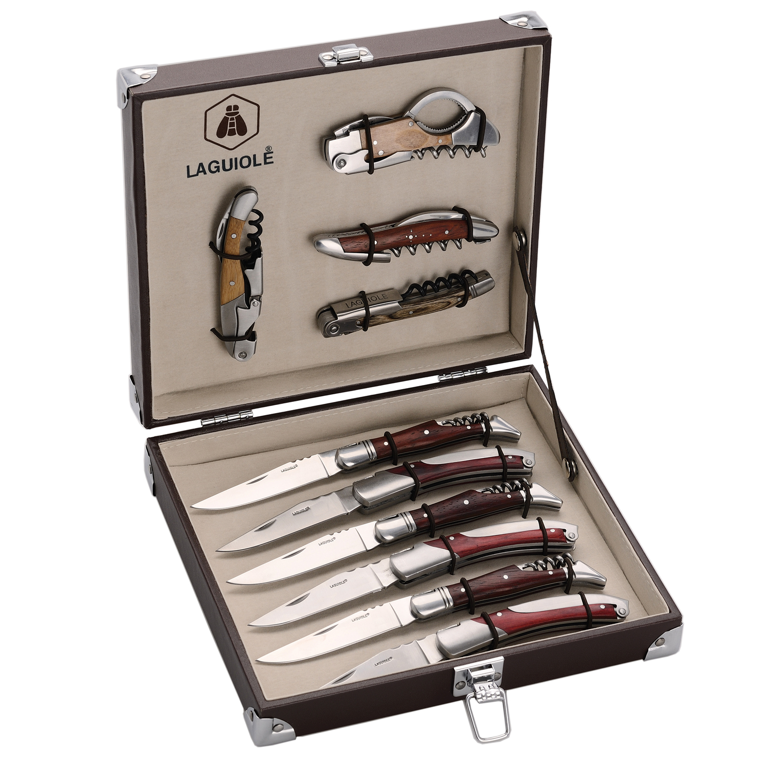Coffret couteaux assortis de 10 pièces (photo) Coffret couteaux assortis de 10 pièces