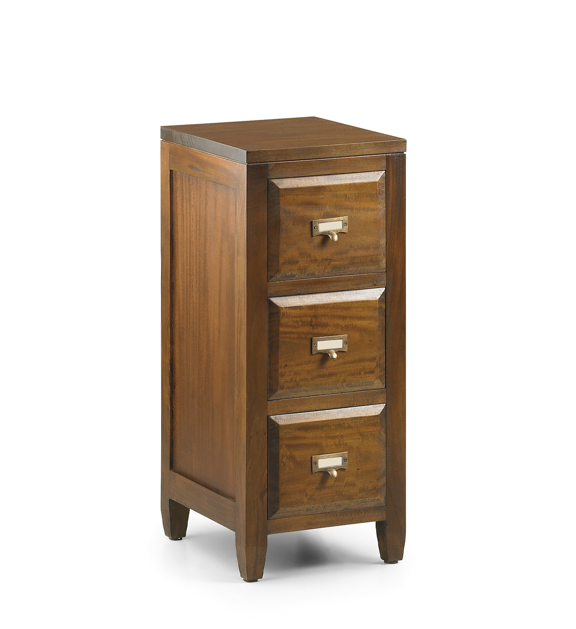 Table de chevet en bois marron L 30 cm Table de chevet en bois marron L 30 cm