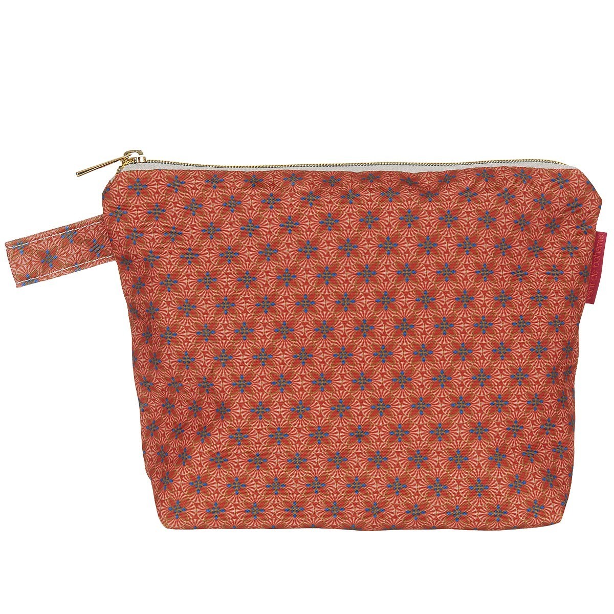 Pochette en toile outdoor imprimé graphique orange Pochette en toile outdoor imprimé graphique orange