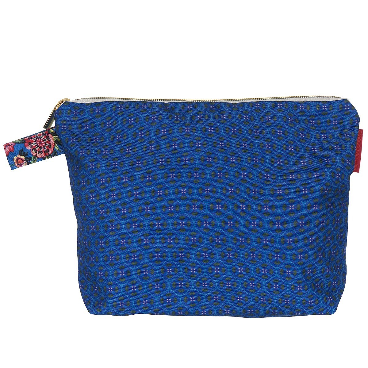 Pochette en toile outdoor imprimé graphique bleu Pochette en toile outdoor imprimé graphique bleu