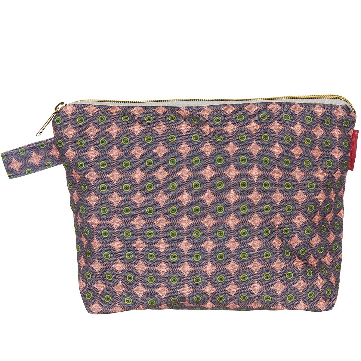 Pochette en toile outdoor imprimé graphique rose Pochette en toile outdoor imprimé graphique rose