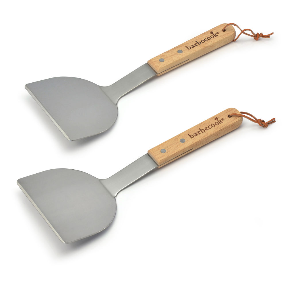 Lot de 2 spatules à plancha Lot de 2 spatules à plancha