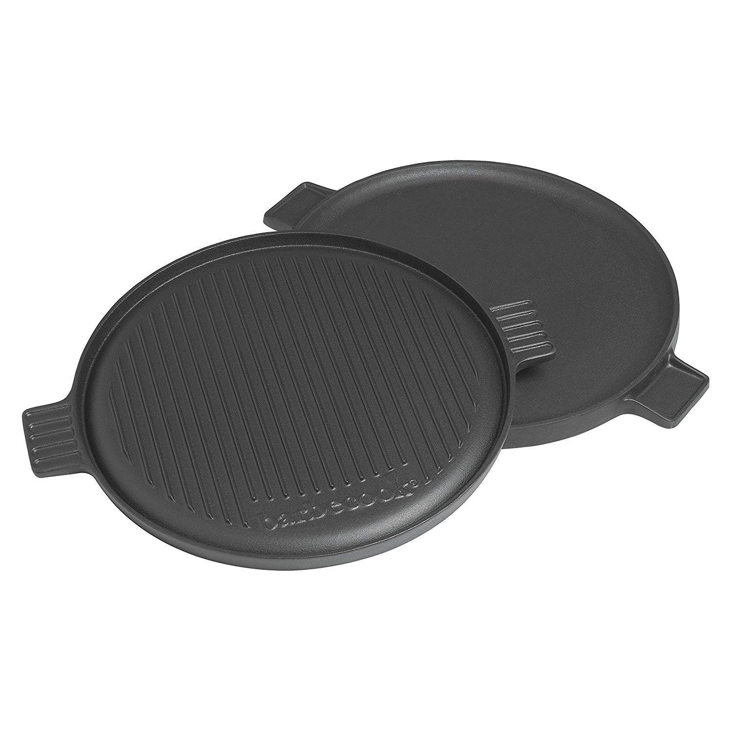 Plancha en fonte pour barbecue à charbon avec 2 faces differents Plancha en fonte pour barbecue à charbon avec 2 faces differents
