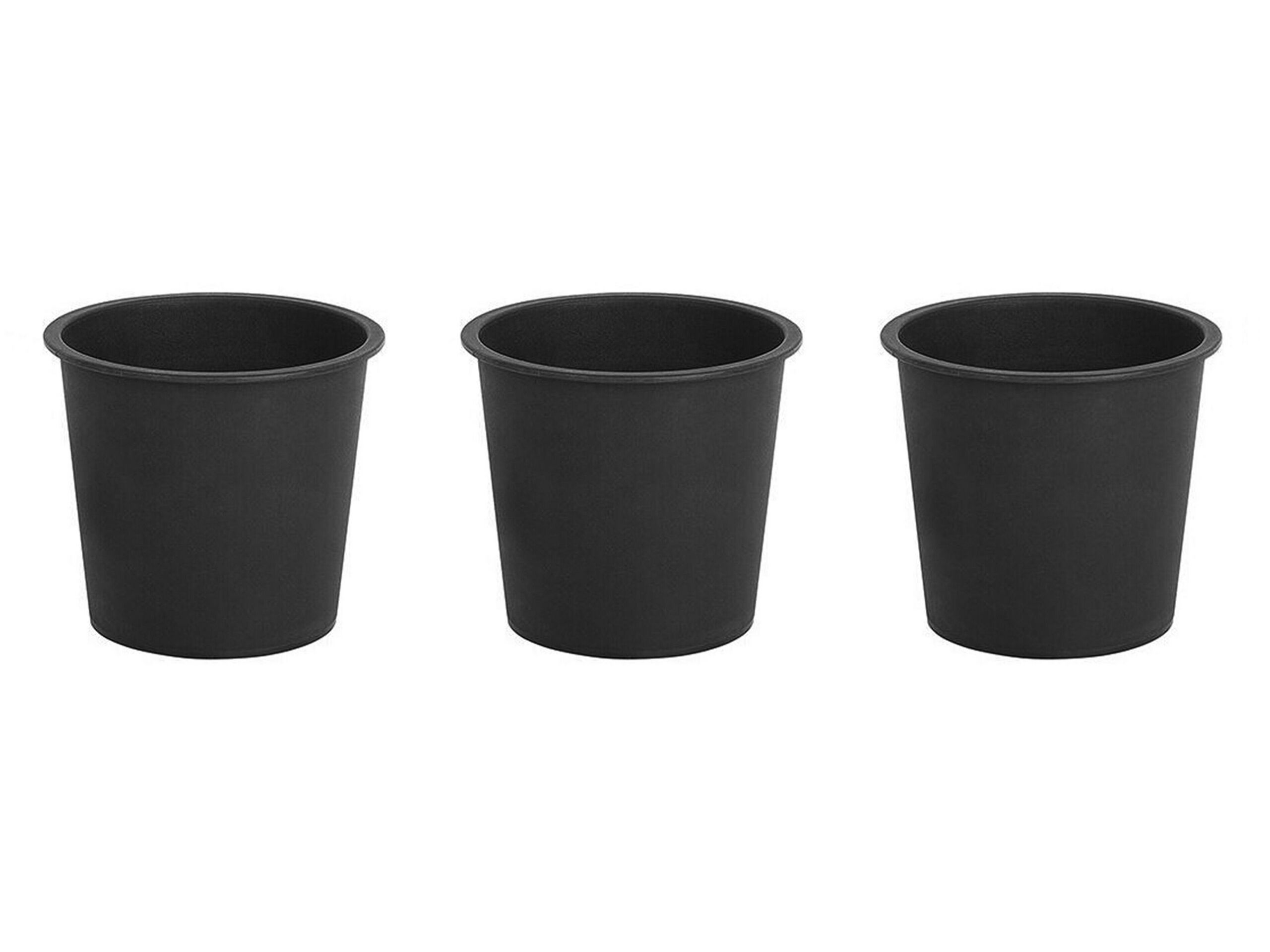 Lot de 3 cache-pots ronds D20