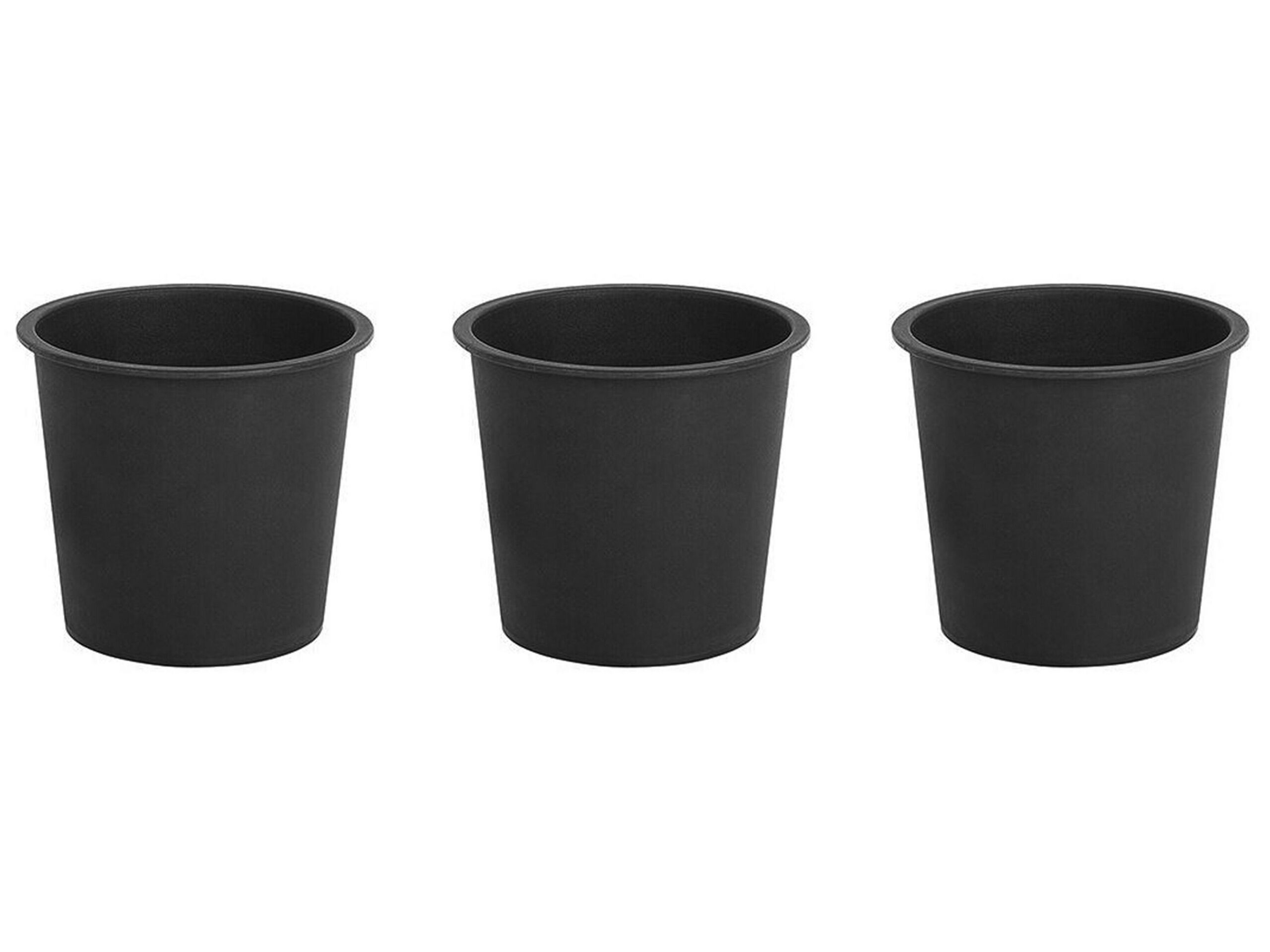 Lot de 3 cache-pots ronds D34