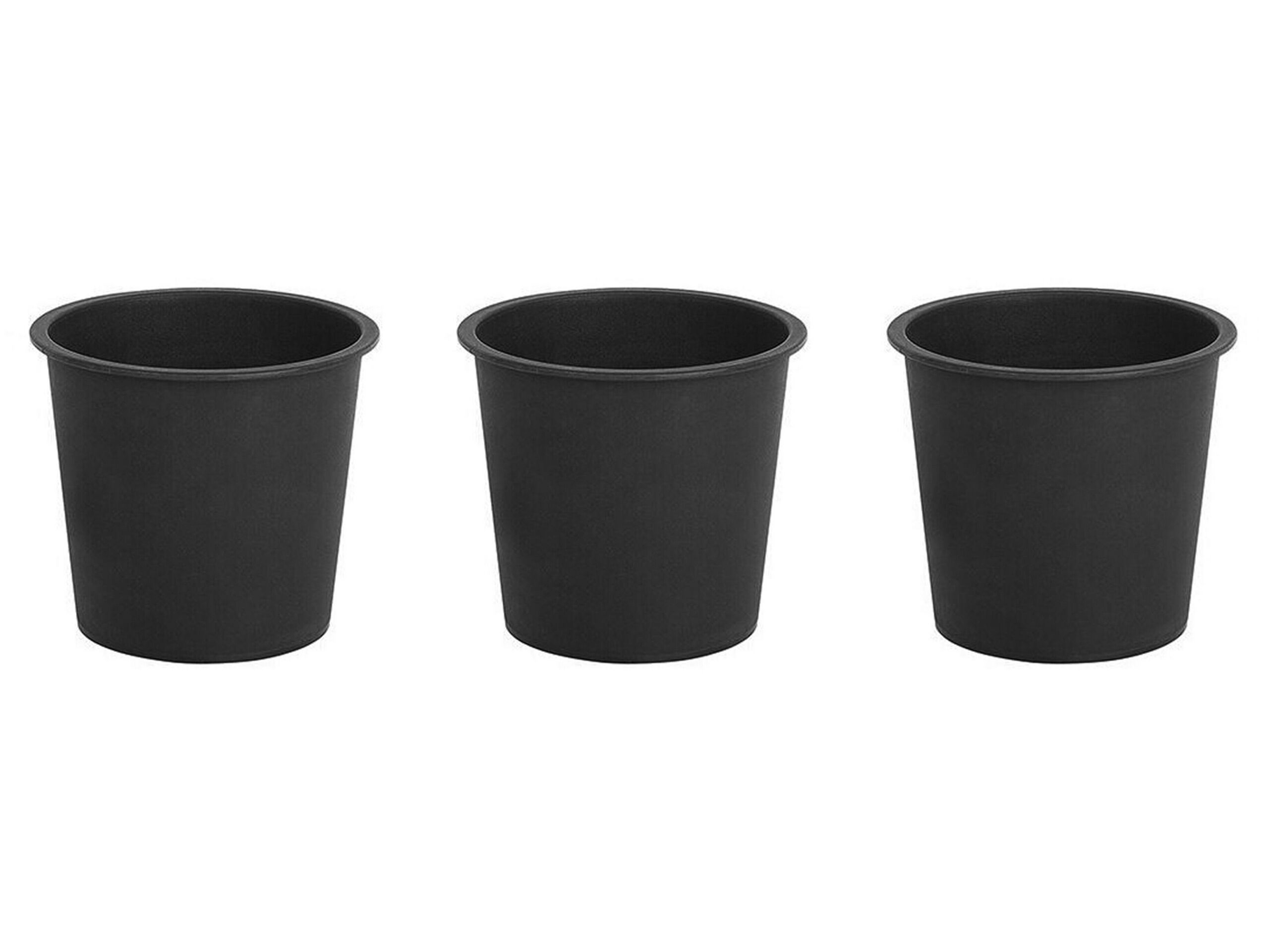 Lot de 3 cache-pots rond D30 cm
