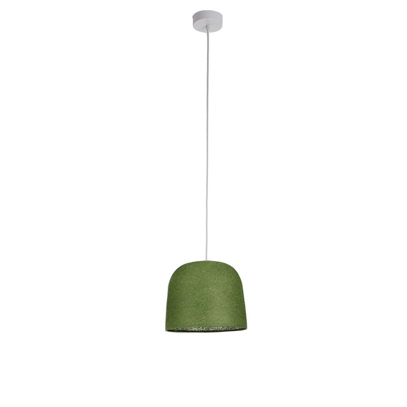 Suspension simple cloche vert olive Suspension simple cloche vert olive