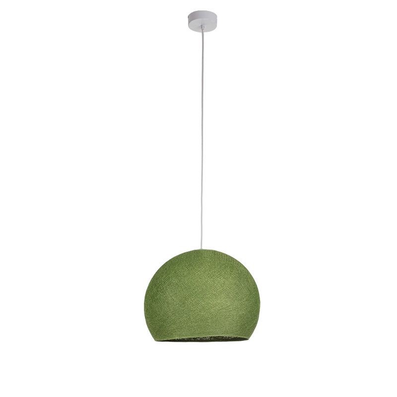 Suspension simple coupole M vert olive Suspension simple coupole M vert olive