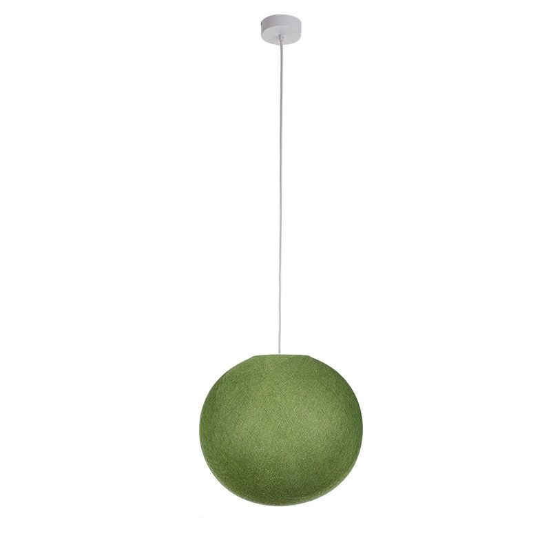 Suspension simple globe M vert olive Suspension simple globe M vert olive