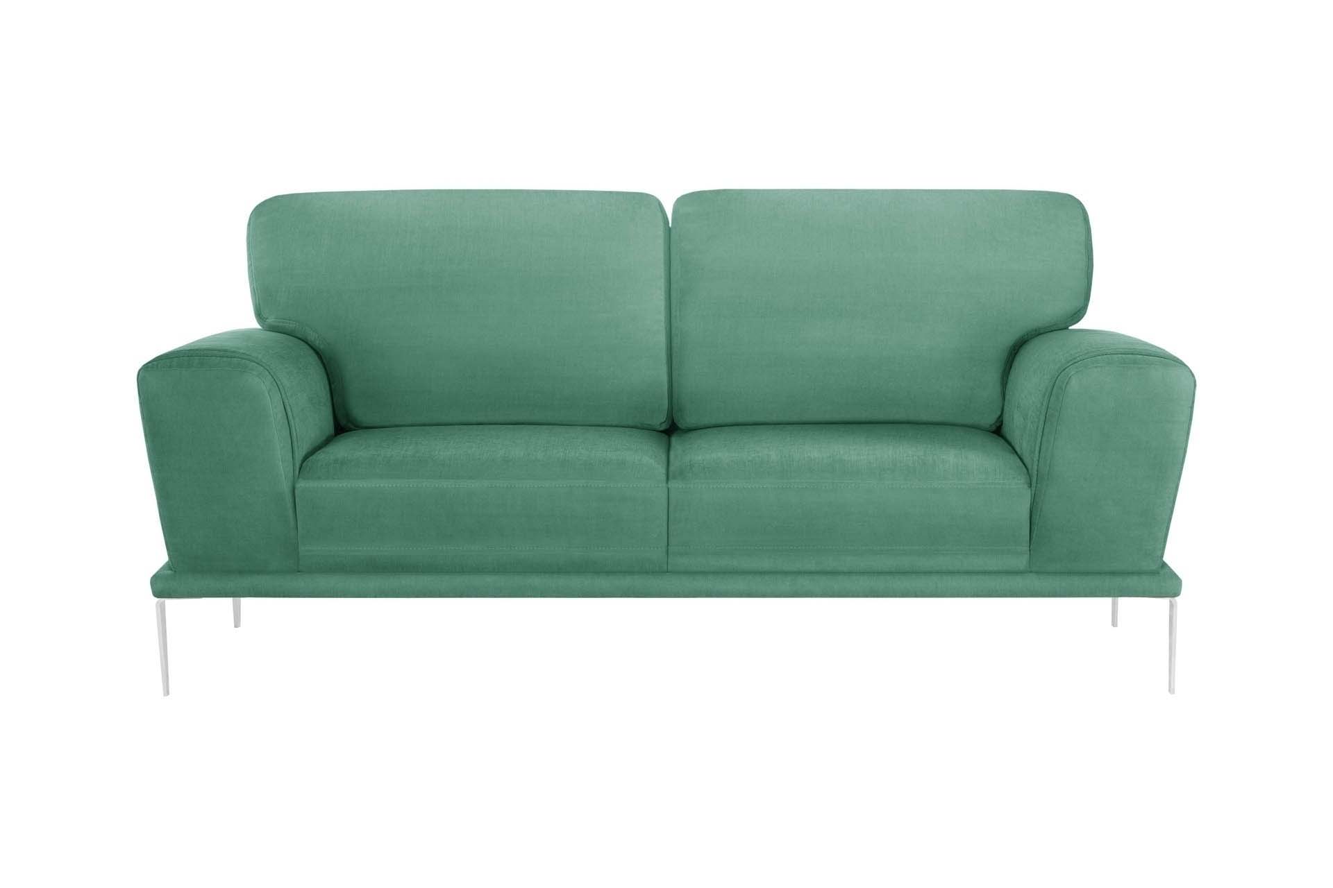 Canapé 2 places toucher coton menthe Canapé 2 places toucher coton menthe