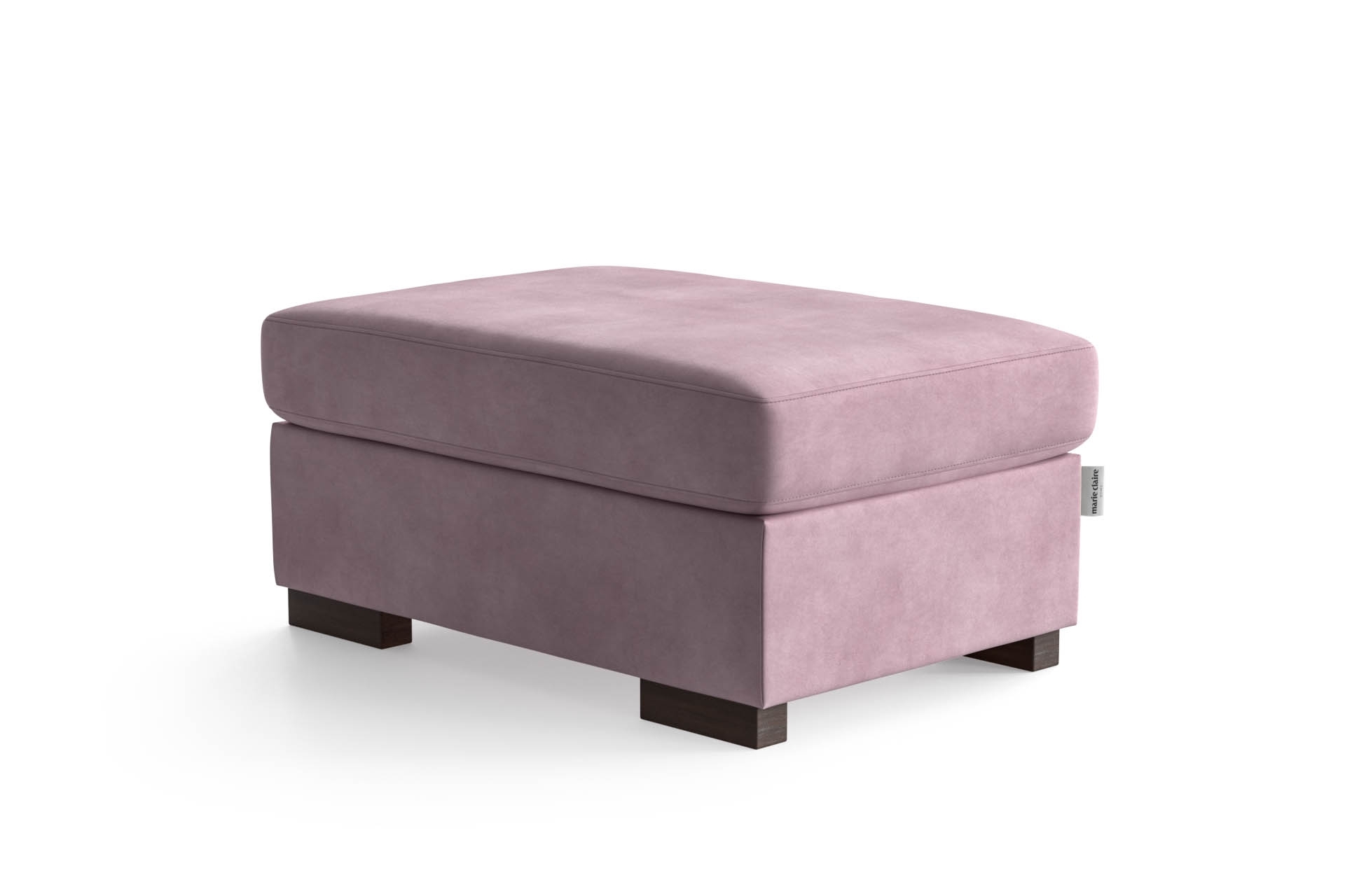 Pouf 1 place en velours lilas Pouf 1 place en velours lilas