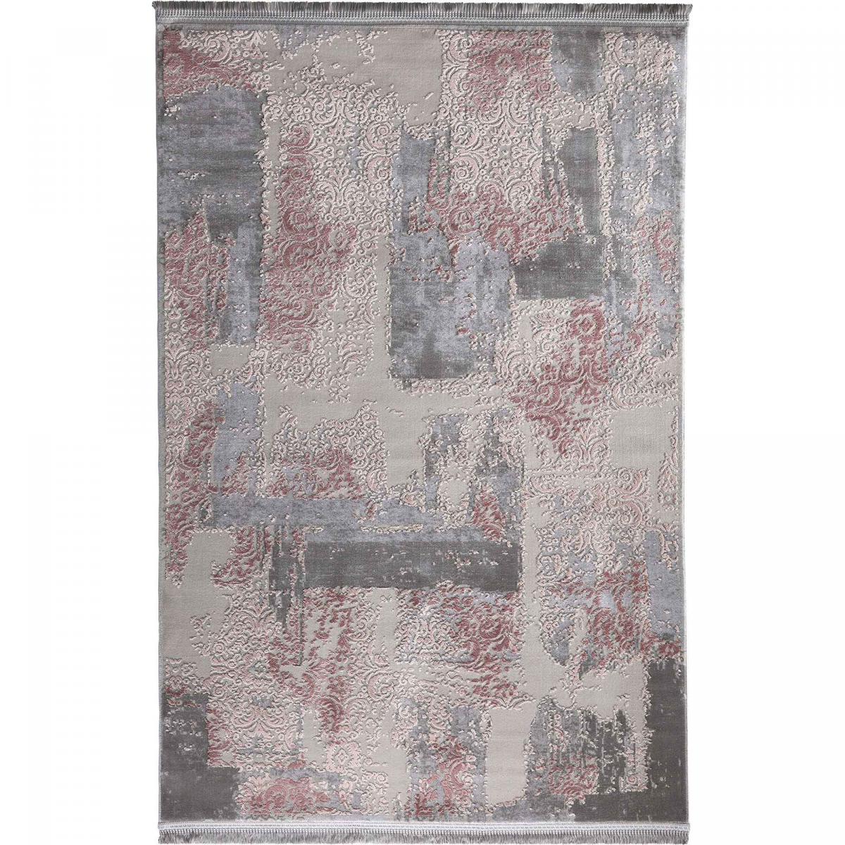 Tapis design en acrylique rose 200x290 Tapis design en acrylique rose 200x290