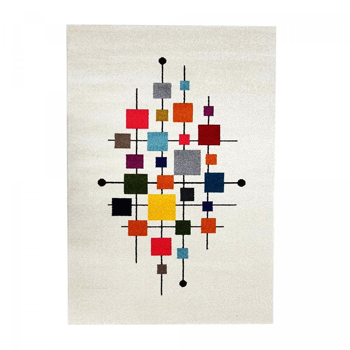 Tapis salon multicolore 160x230 Tapis salon multicolore 160x230