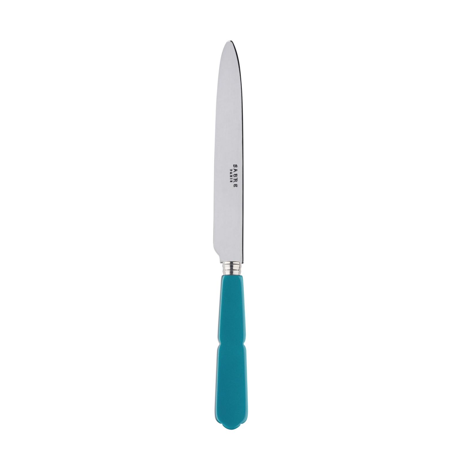 Couteau de table turquoise (photo) Couteau de table turquoise