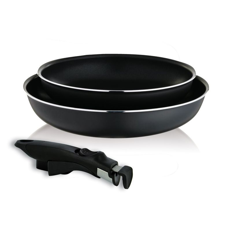 Lot de 2 poêles en induction et aluminium 24 cm & 28 cm (photo) Lot de 2 poêles en induction et aluminium 24 cm & 28 cm