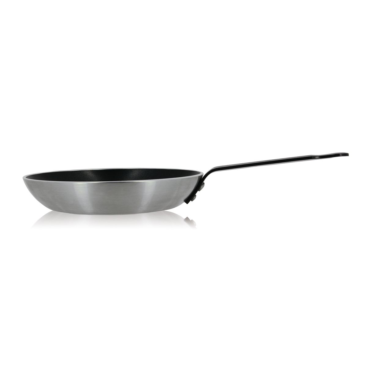 Poêle pro en aluminium et induction Argent 32 cm