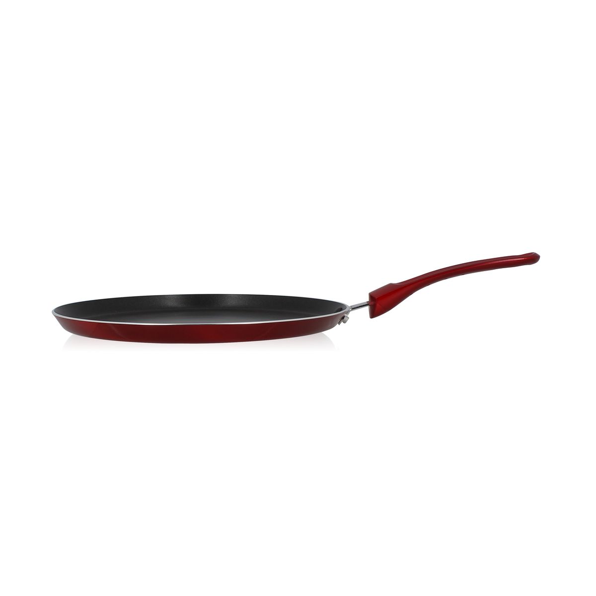 Crêpière compatible induction en aluminium 25 cm Crêpière compatible induction en aluminium 25 cm