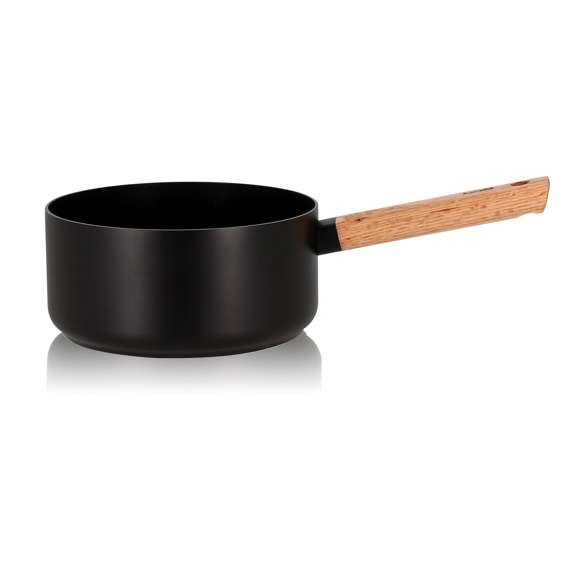 Casserole induction en aluminium et bois 20 cm