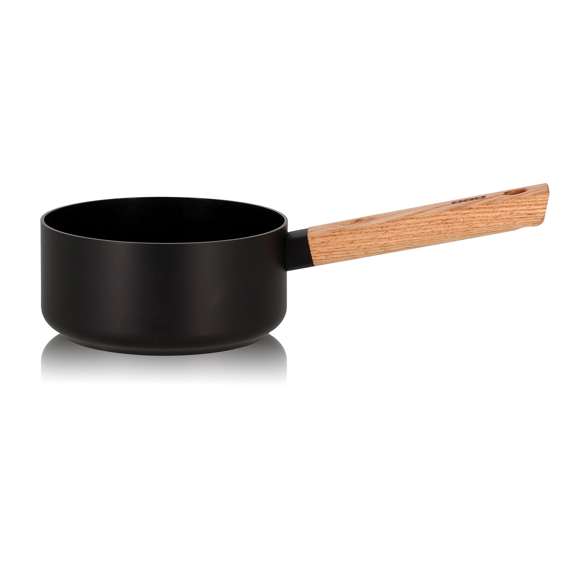 Casserole induction en aluminium et bois 16 cm
