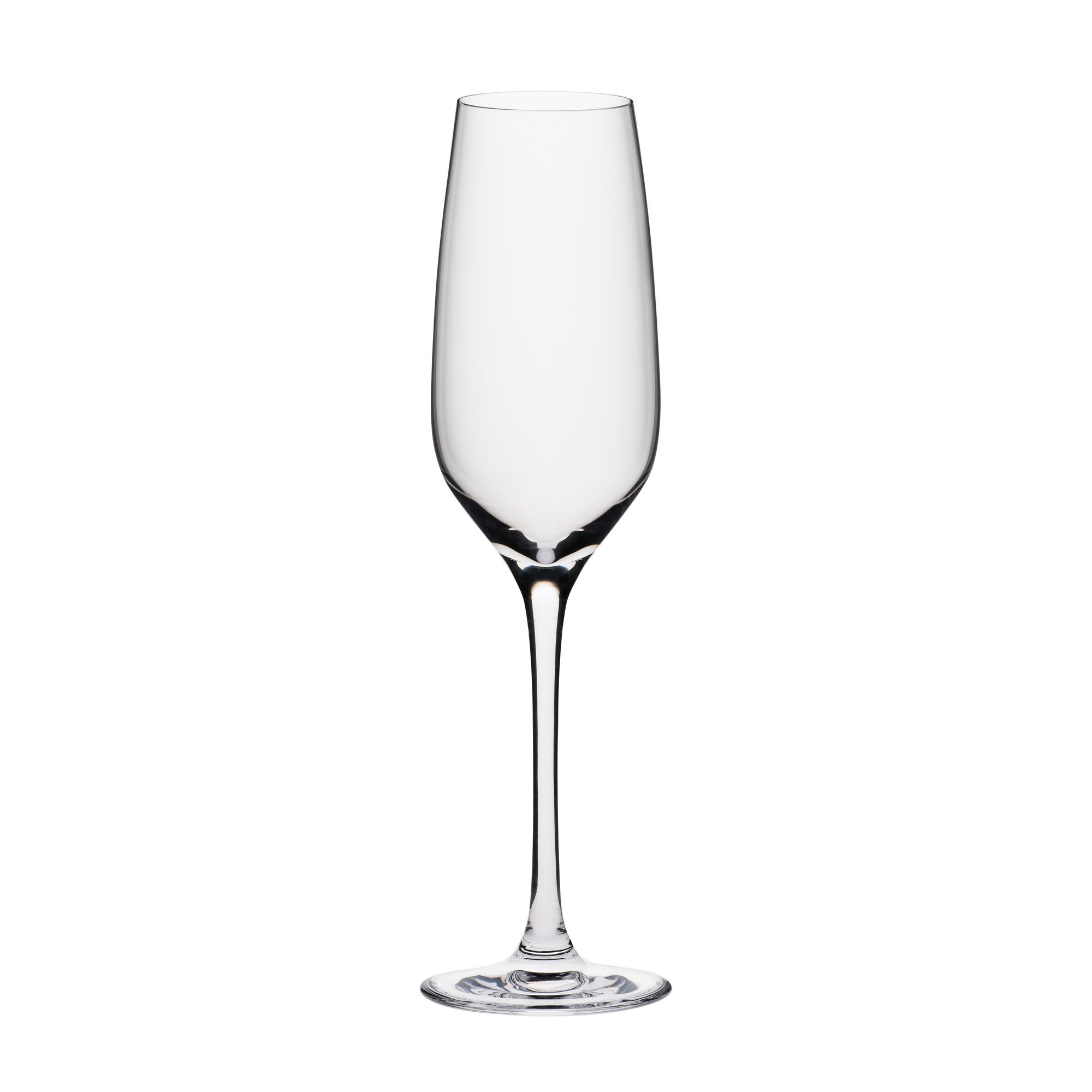 Boîte de 6 flûtes à champagne en cristallin 19 cl Boîte de 6 flûtes à champagne en cristallin 19 cl